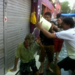 Gebyuran Air di Kampung Bustaman